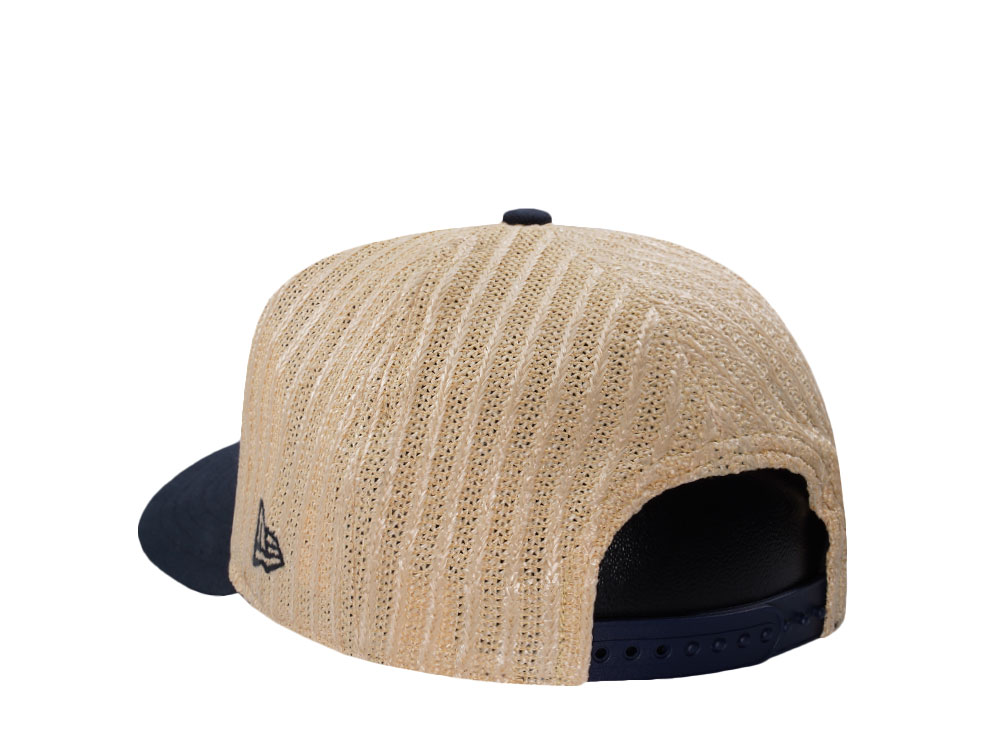 New Era New York Yankees Grained Navy Edition 9Fifty Trucker A Frame Snapback Cap
