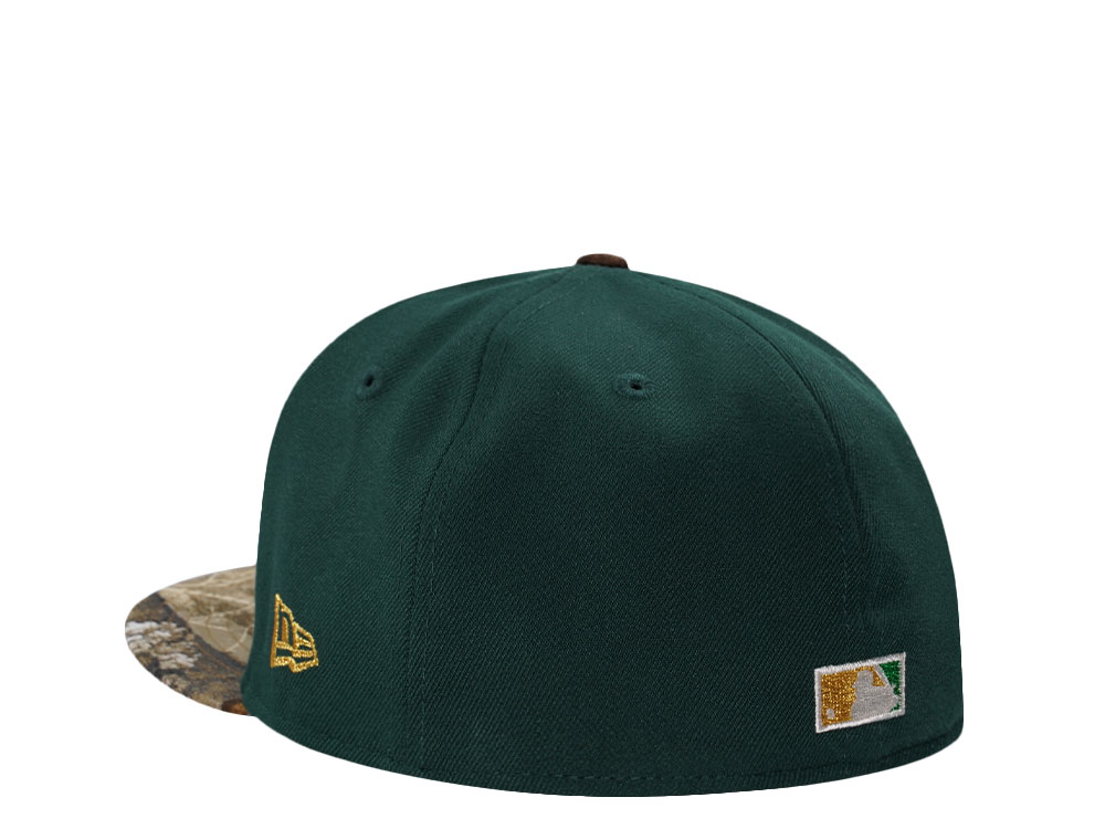 New Era New York Yankees Bronx Bombers Dark Green Two Tone Edition 59Fifty Fitted Cap