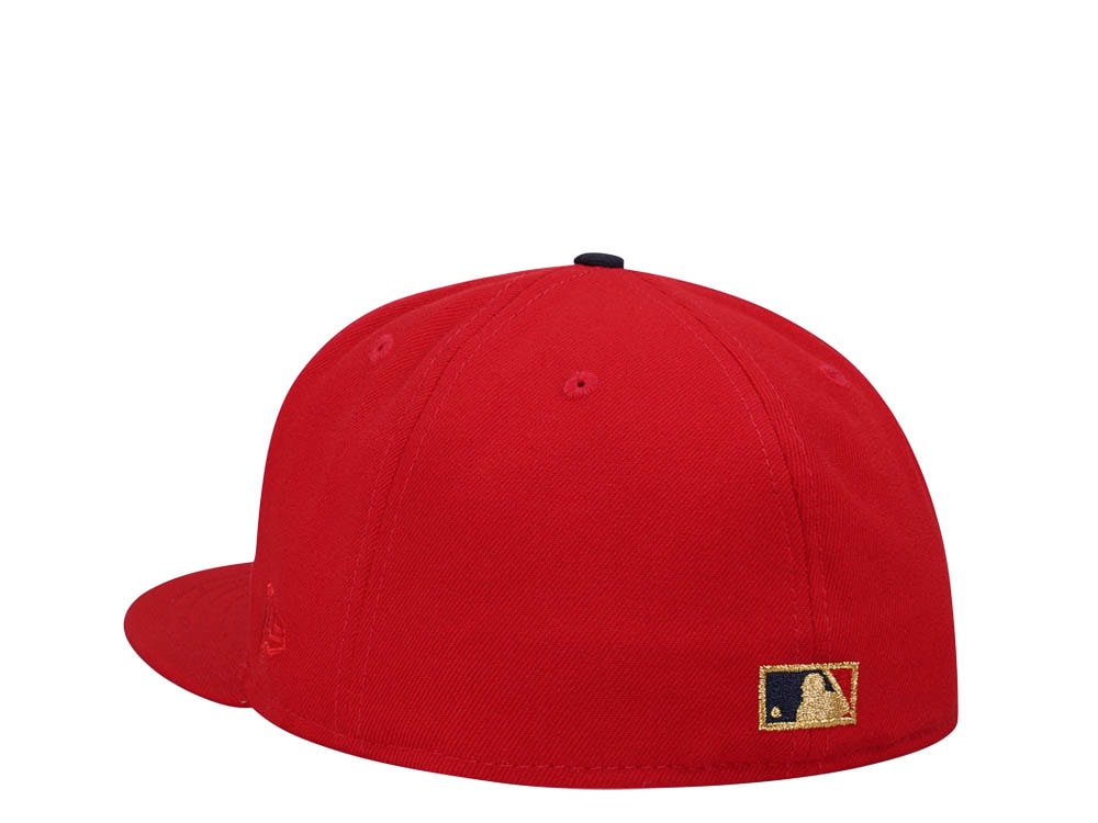 New Era Washington Nationals World Series Champions 2019 Scarlett Gold Edition 59Fifty Fitted Cap