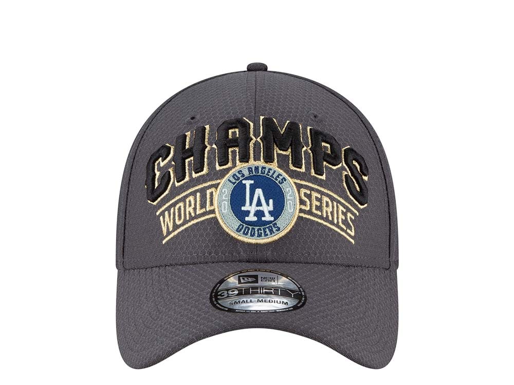 New Era Los Angeles Dodgers World Champs Locker Room 39Thirty One Size Stretch Cap