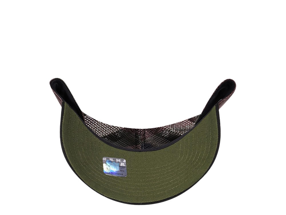 New Era Los Angeles Chargers Camo 9Forty A Frame Trucker Snapback Cap