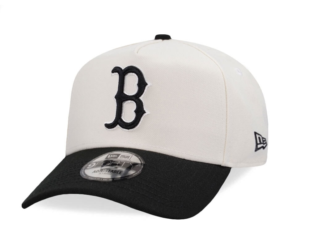 New Era Boston Red Sox Chrome Two Tone Edition 9Forty A Frame Snapback Cap
