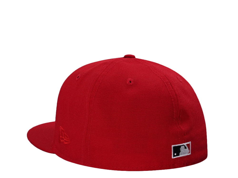 New Era Los Angeles Angels 25th Anniversary Red Wool Edition 59Fifty Fitted Cap