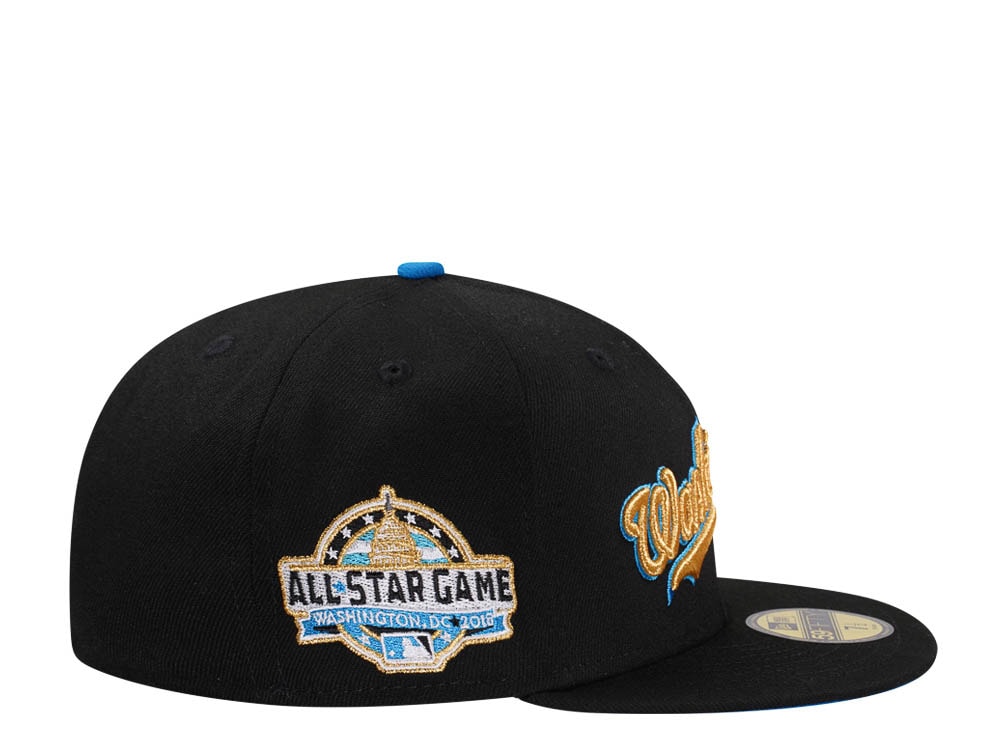 New Era Washington Nationals All Star Game 2018 Golden Script Two Tone Edition 59Fifty Fitted Cap
