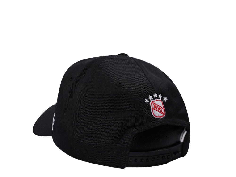 47Brand Chicago Blackhawks Black Shadow 47 Hitch Snapback Cap