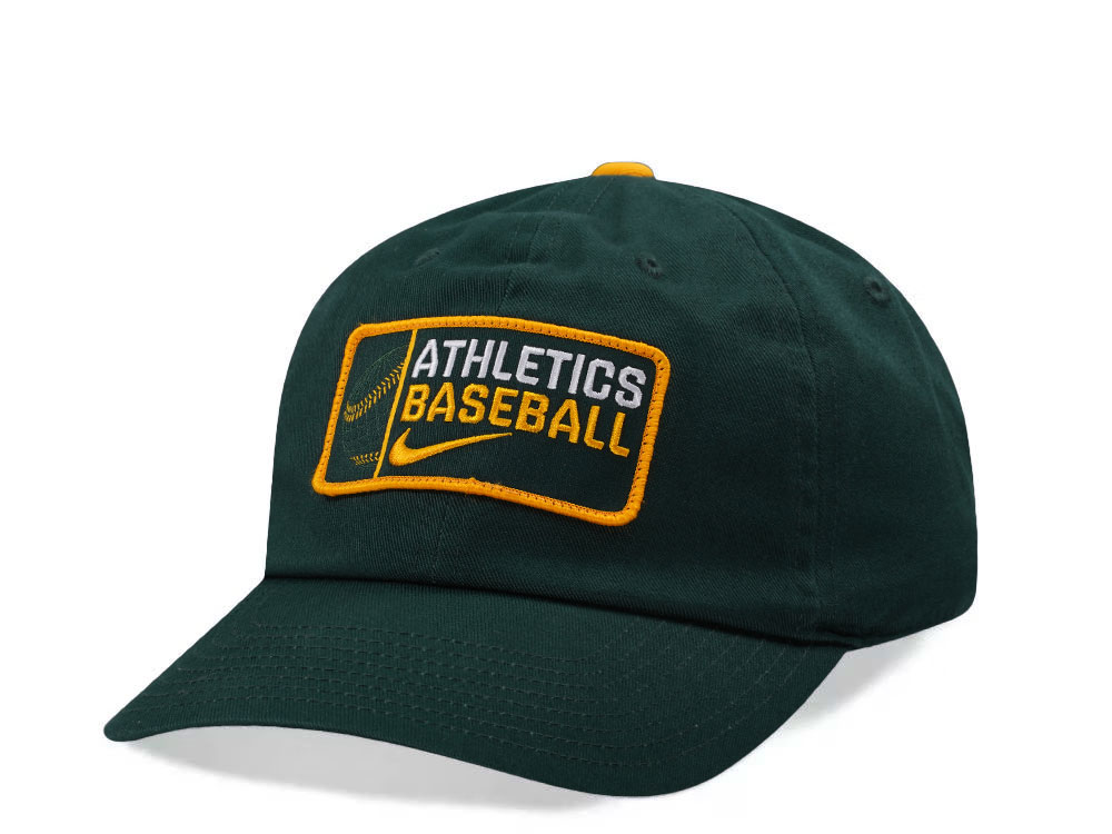 Nike Oakland Athletics Primetime Club Green Edition Strapback Cap