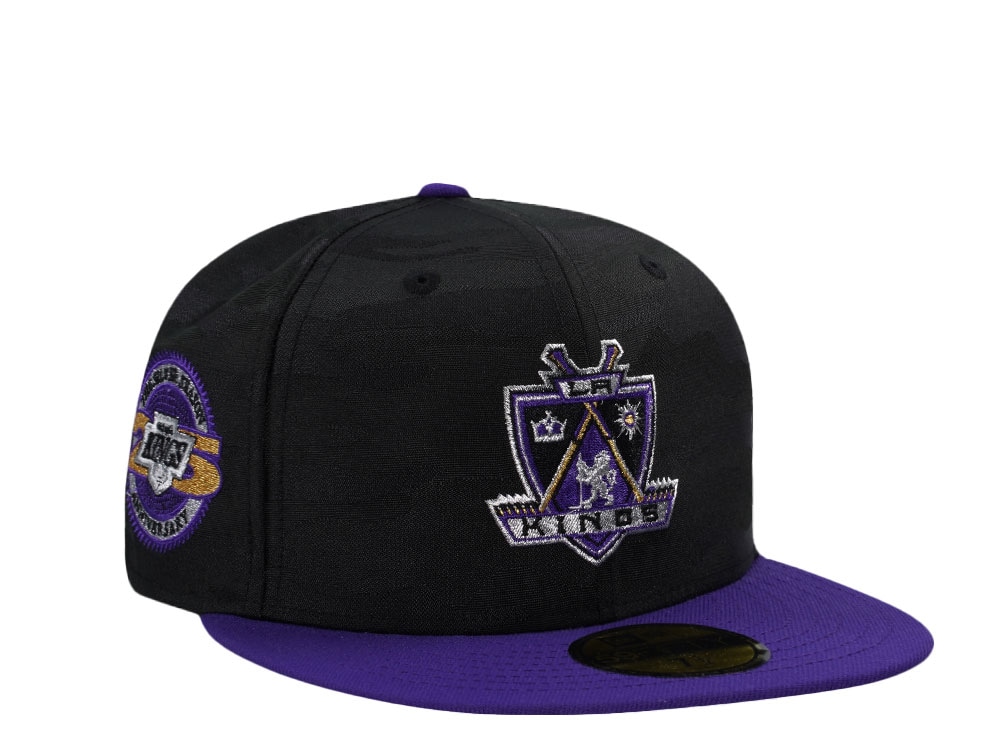 New Era Los Angeles Kings 25th Anniversary Black Two Tone Edition 59Fifty Fitted Cap