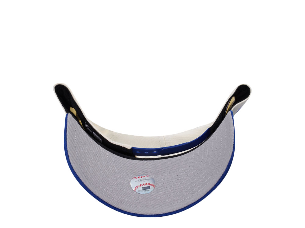 New Era Los Angeles Dodgers Bleed Blue Chrome Two Tone Edition 9Forty A Frame Snapback Cap