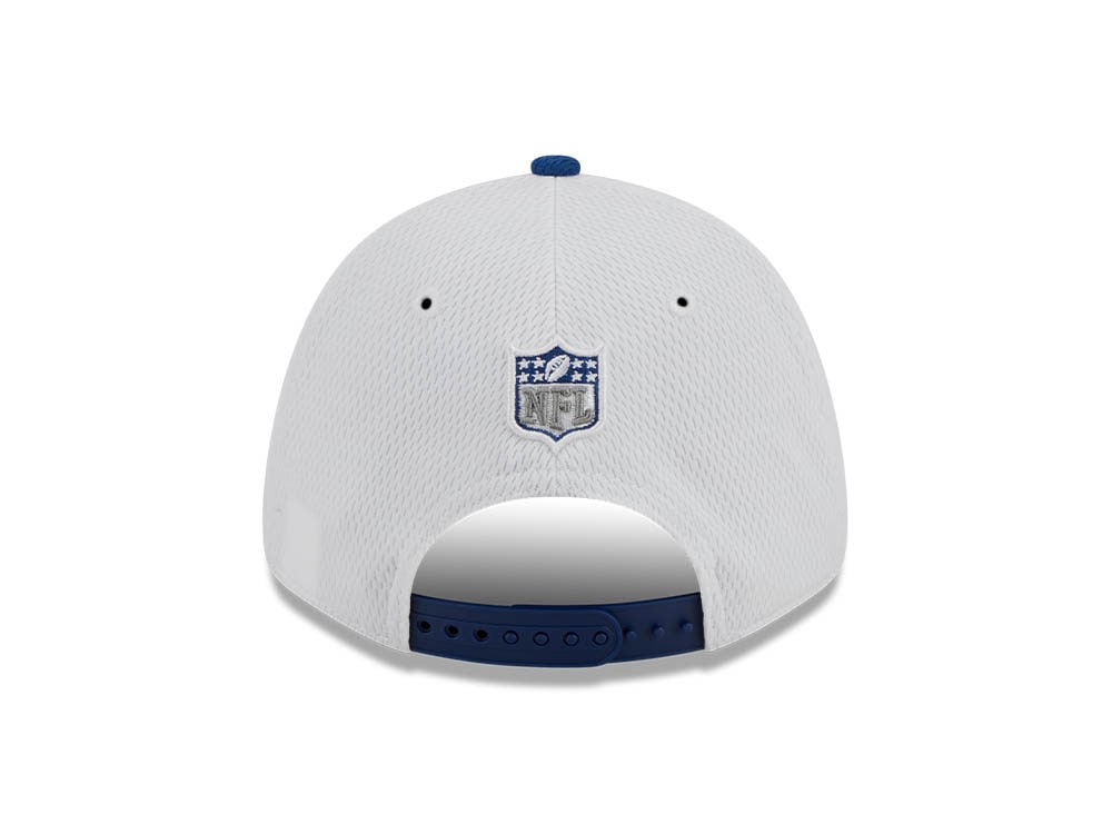 New Era Indianapolis Colts NFL Sideline 2023 Blue White  9Forty Snapback Cap