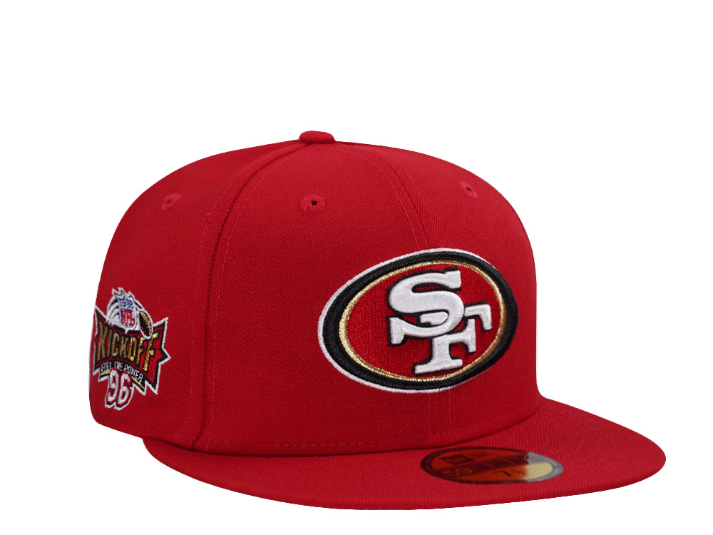 New Era San Francisco 49ers Kickoff 1996 Red Prime Edition 59Fifty Fitted Cap