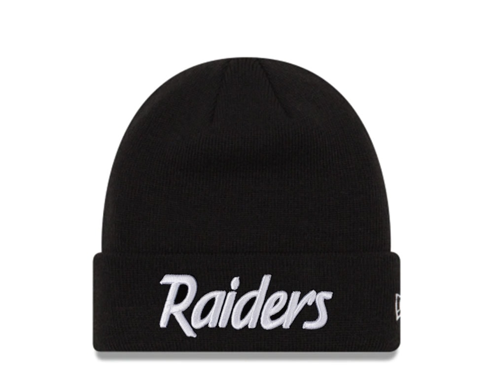 New Era Las Vegas Raiders Script Edition Knit