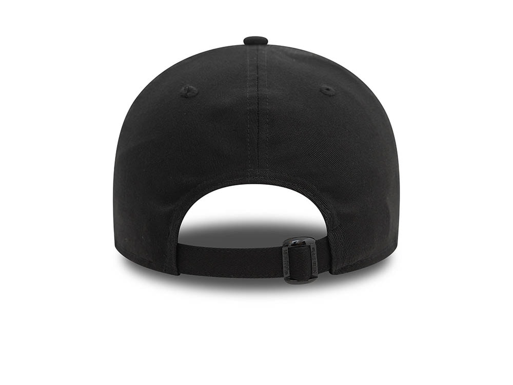 New Era Los Angeles Lakers Black Metallic 9Forty Strapback Cap