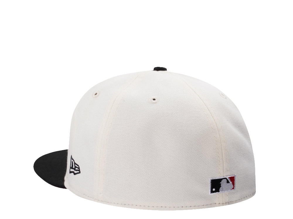 New Era Atlanta Braves World Series 1995 Chrome Two Tone Edition 59Fifty Fitted Cap