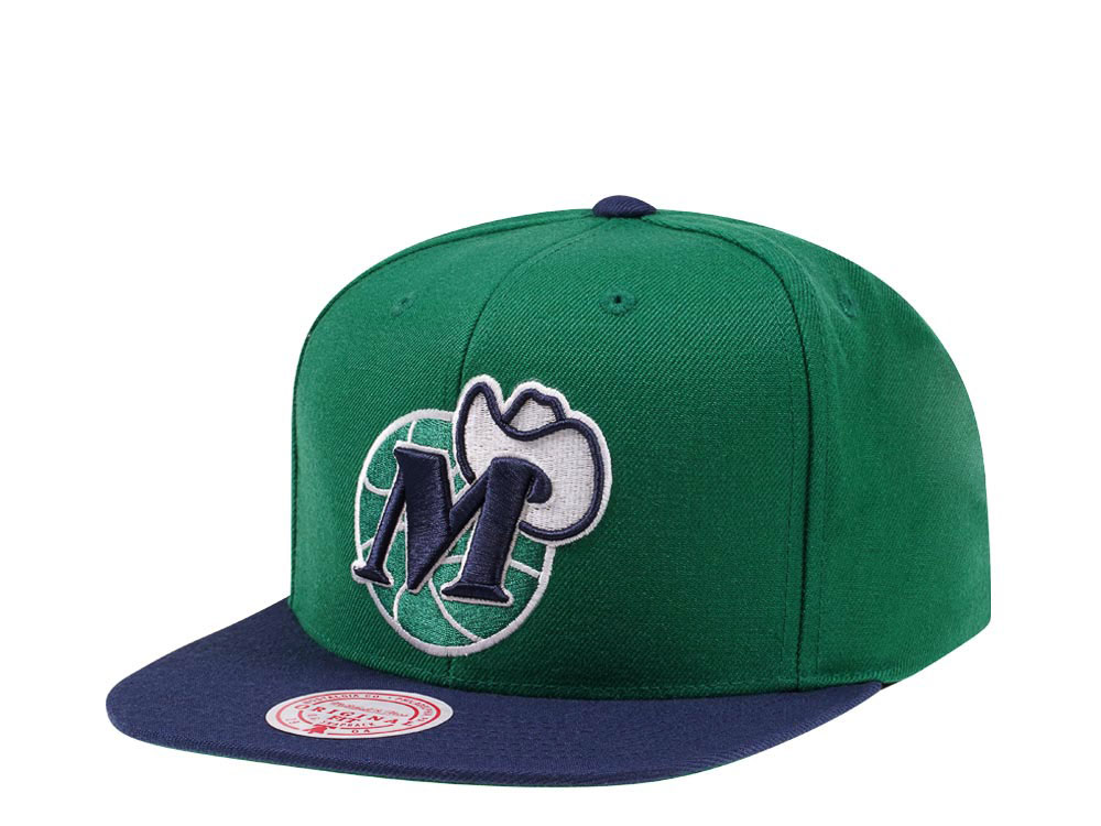 Mitchell & Ness Dallas Mavericks Hardwood Classics 2 Tone Snapback Cap
