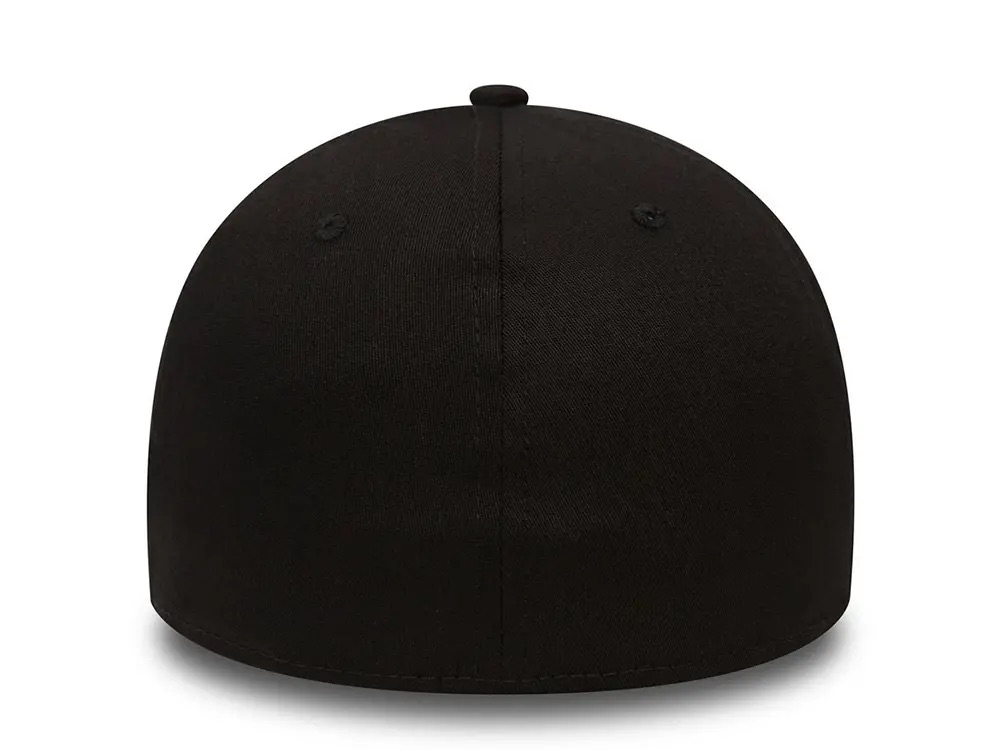 New Era New York Yankees League Basic Black on Black Stretch Fit 39Thirty Cap