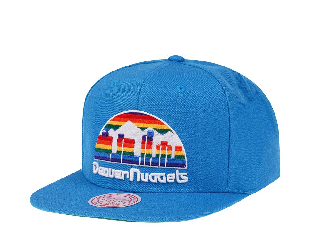 Mitchell & Ness Denver Nuggets Hardwood Classics Snapback Cap