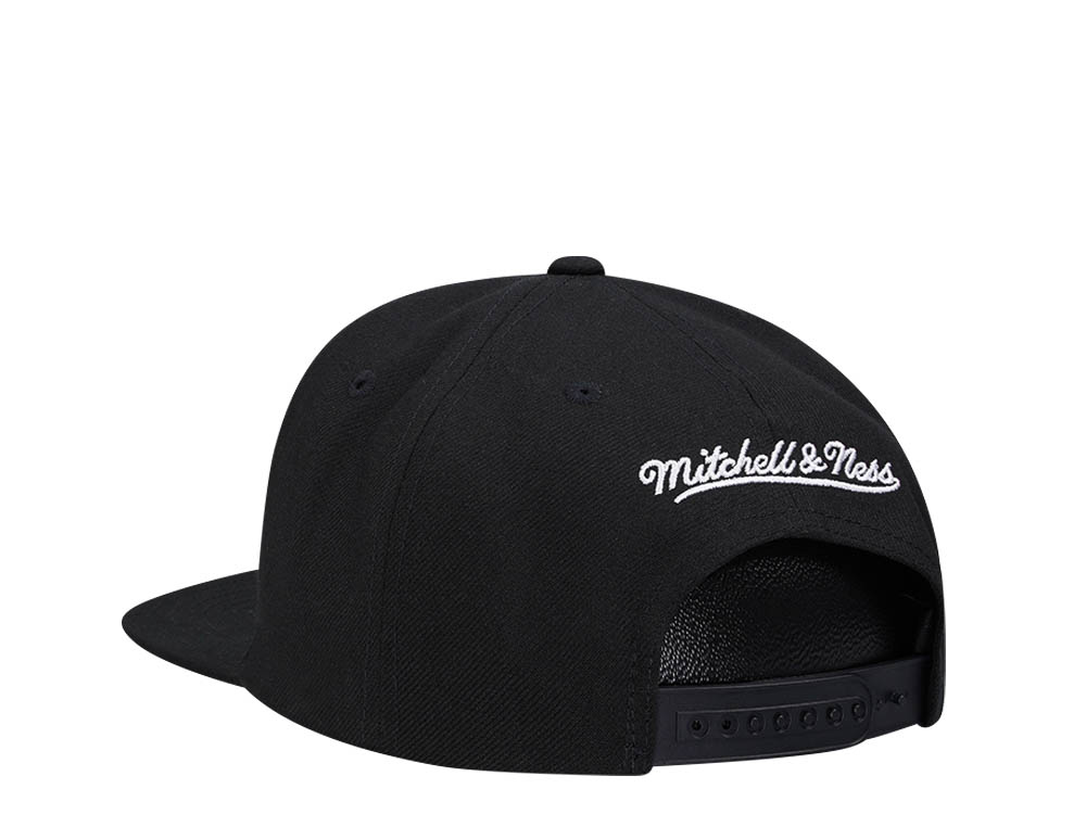 Mitchell & Ness Miami Heat Conference Patch Black Snapback Cap