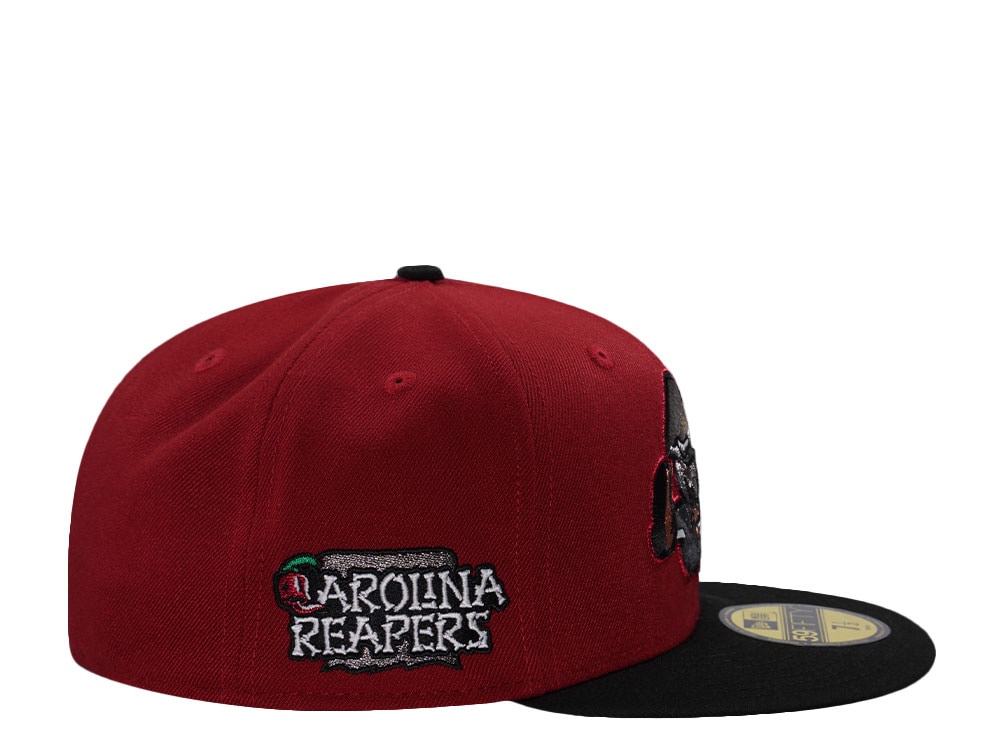New Era Winston Salem Dash Red Two Tone Edition 59Fifty Fitted Cap