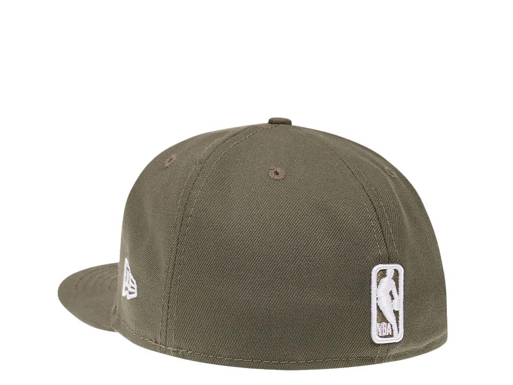 New Era Boston Celtics Olive Edition 59Fifty Fitted Cap