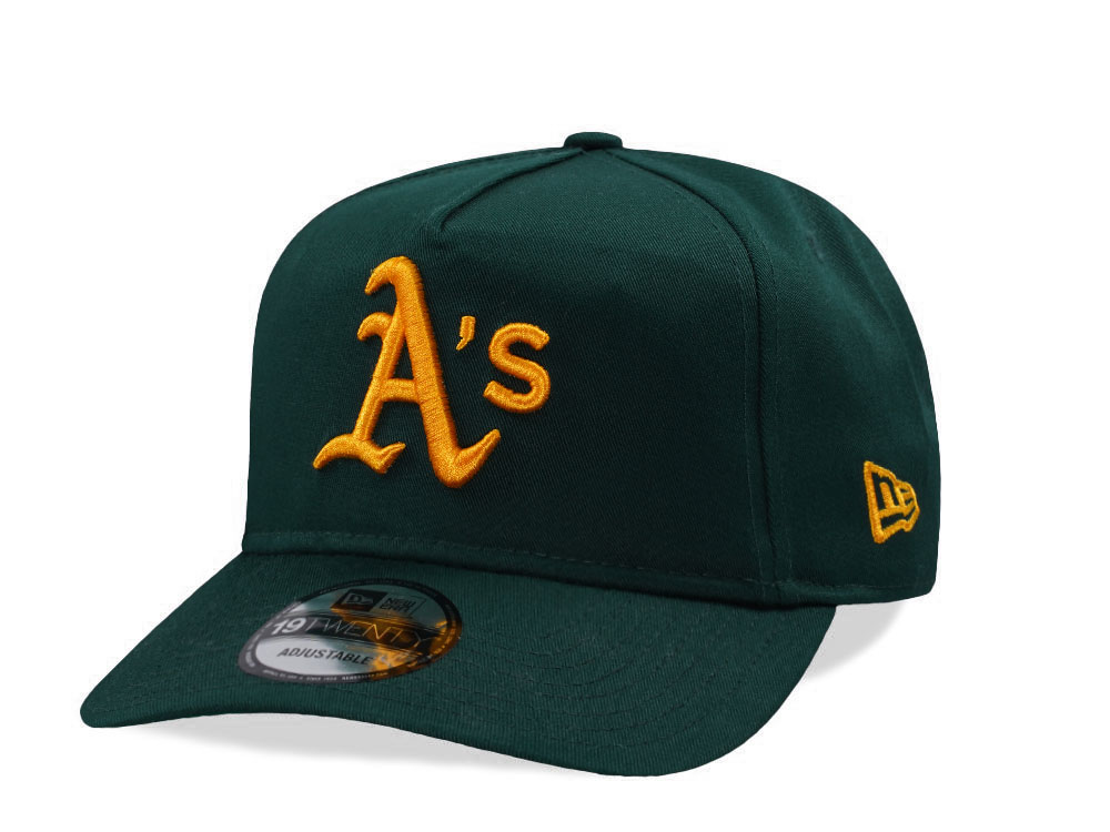 New Era Oakland Athletics Green Classic Edition 19Twenty A Frame Snapback Cap