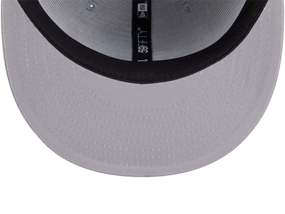 New Era Detroit Lions Classic Gray 59Fifty Dogear Fitted Cap