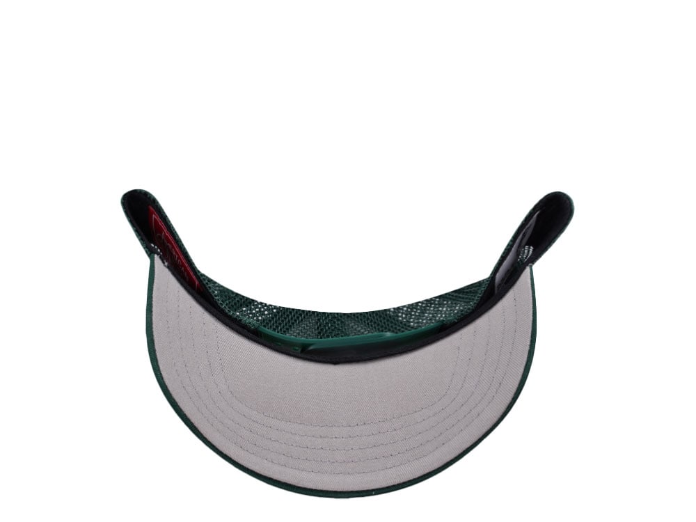 American Needle Mack Trucks Dark Green Valin Trucker Snapback Cap