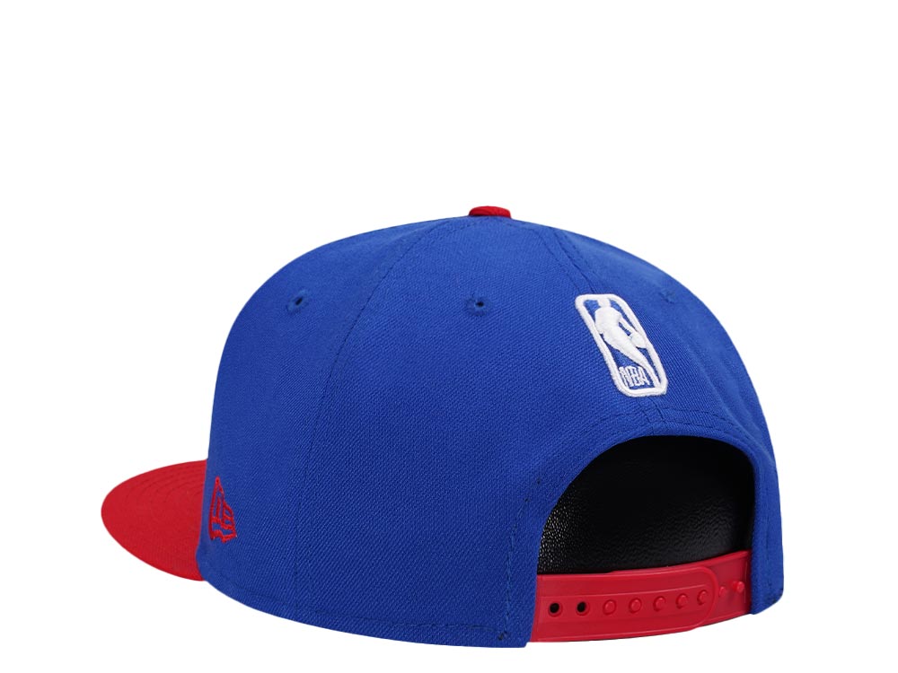 New Era Philadelphia 76ers Blue Red Two Tone Edition 9Fifty Snapback Cap