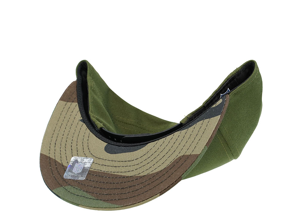 New Era Green Bay Packers Camo Two Tone 9Fifty Snapback Cap