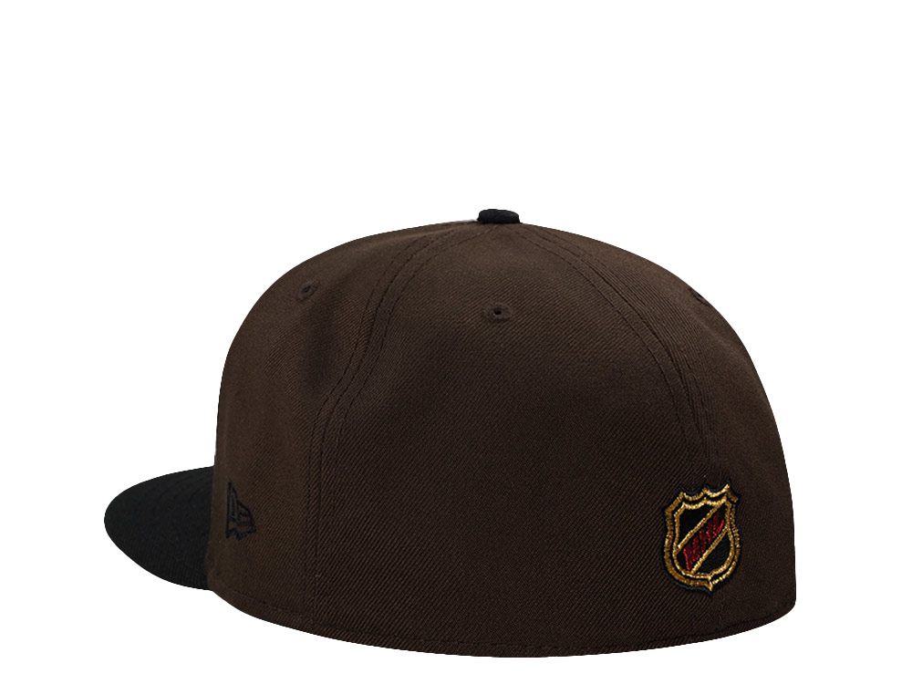 New Era Utah Mammoth Inaugural Season Walnut Two Tone Edition 59Fifty Fitted Cap