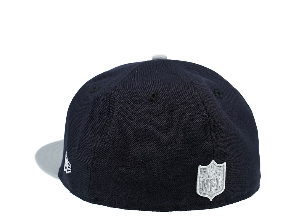 New Era Minnesota Vikings Navy and Gray Edition 59Fifty Fitted Cap