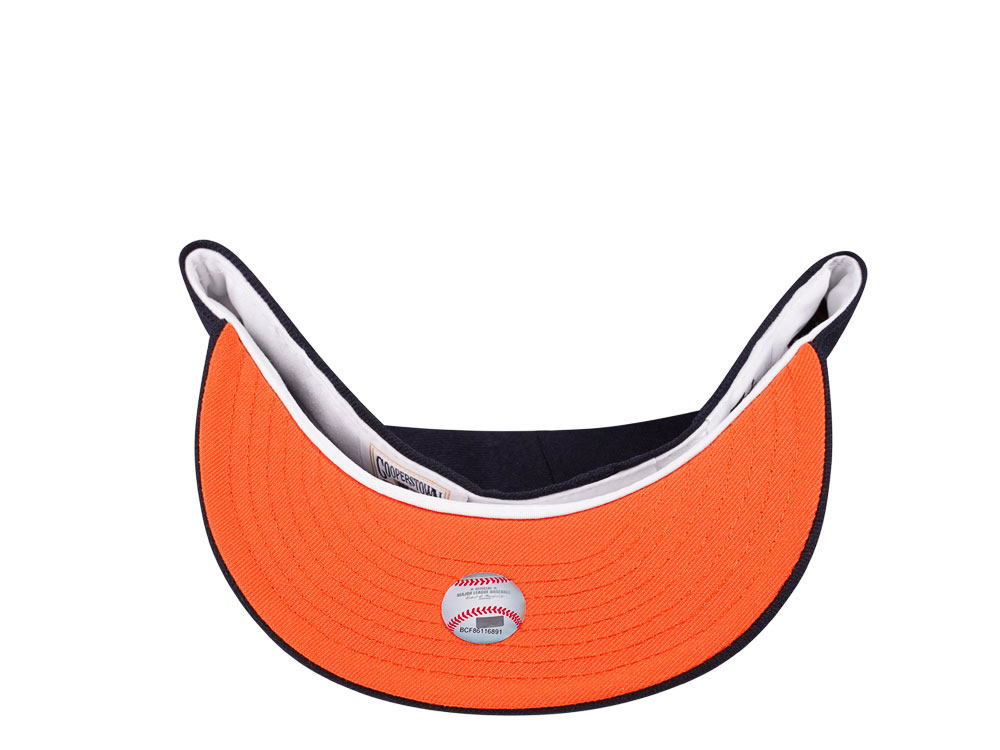 New Era Minnesota Twins All Star Game 1985 Navy Tangerine Edition 59Fifty Fitted Cap