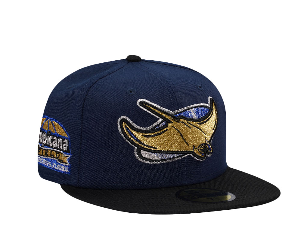 New Era Tampa Bay Rays Tropicana Field Metallic Two Tone Edition 59Fifty Fitted Cap
