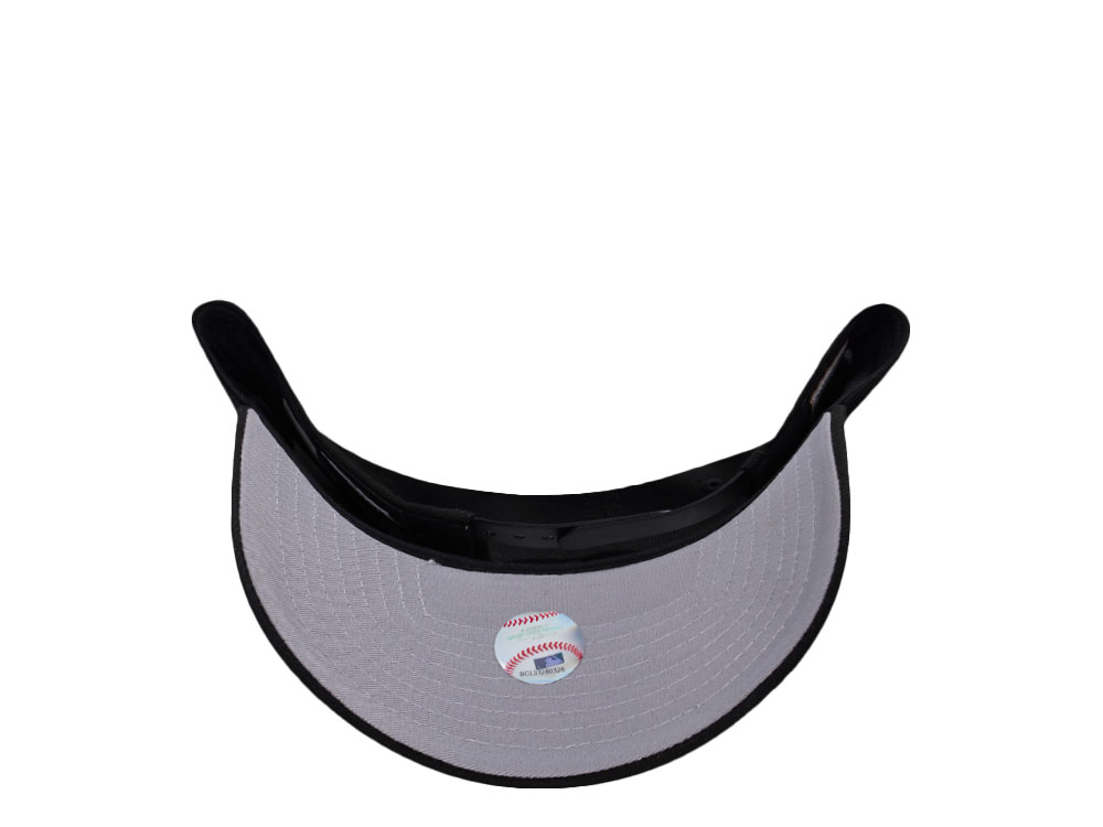 New Era Texas Rangers 40th Anniversary Black Prime Edition 9Forty A Frame Snapback Cap