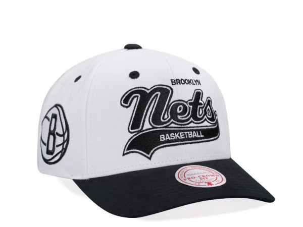 Mitchell & Ness Brooklyn Nets Classic Pro Crown Fit Snapback Cap