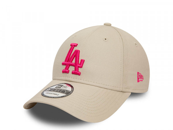 New Era Los Angeles Dodgers League Essential Stone 9Forty Strapback Cap