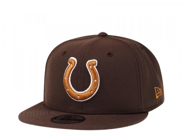 New Era Indianapolis Colts Brown Caramel Edition 9Fifty Snapback Cap