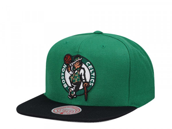 Mitchell & Ness Boston Celtics Team Two Tone 2.0 Snapback Cap