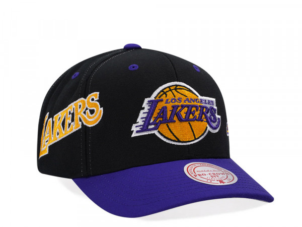 Mitchell & Ness Los Angeles Lakers Classic Pro Crown Fit Snapback Cap