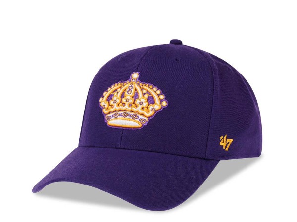47Brand Los Angeles Kings Purple Classic Strapback Cap