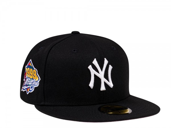New Era New York Yankees World Series 1999 Black and Pink Edition 59Fifty Fitted Cap