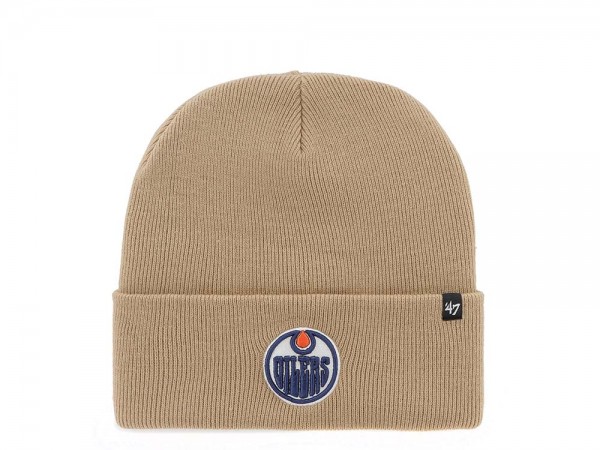 47 Brand Edmonton Oilers Khaki Edition Cuff Mütze