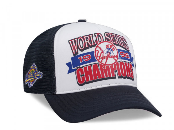 47Brand New York Yankees BCPTN World Series Navy Foam Champ Offside Trucker Snapback Cap