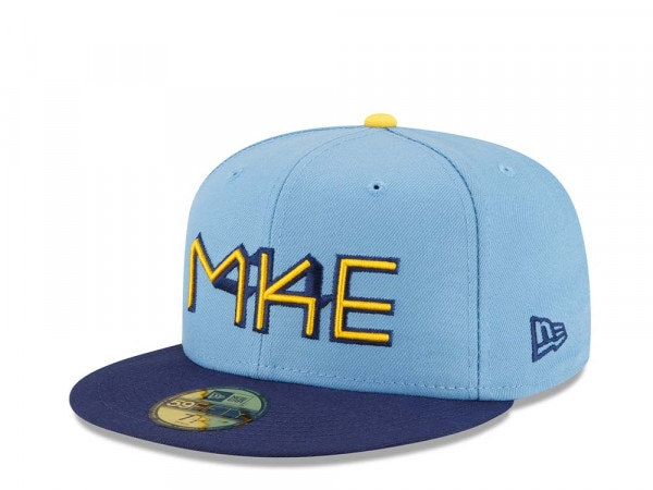 New Era Milwaukee Brewers Authentic City Connect 59Fifty Fitted Cap