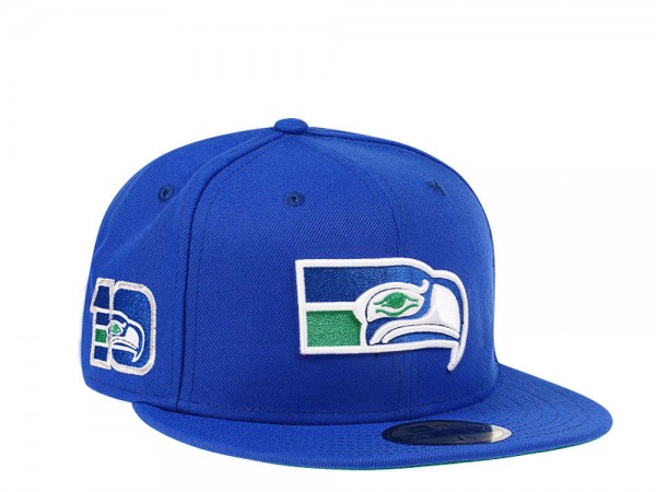 New Era Seattle Seahawks 10th Anniversary Throwback Edition 59Fifty Fitted Cap