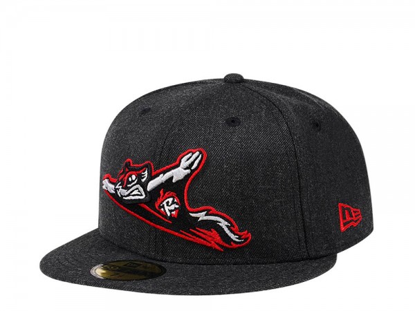 New Era Richmond Flying Squirrels Heather Black Edition 59Fifty Fitted Cap