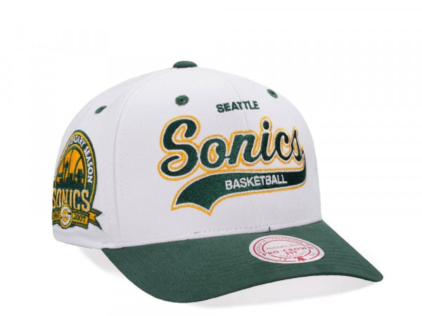 Mitchell & Ness Seattle Supersonics 40th Anniversary Pro Crown Fit Snapback Cap