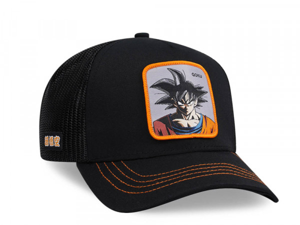 Capslab Dragon Ball Z Goku Black/Orange Trucker Snapback Cap