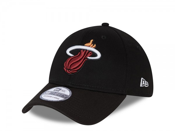 New Era Miami Heat Core 39Thirty Stretch Cap
