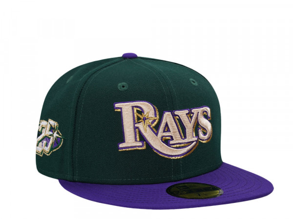 New Era Tampa Bay Rays 25th Anniversary Legend Two Tone Edition 59Fifty Fitted Cap
