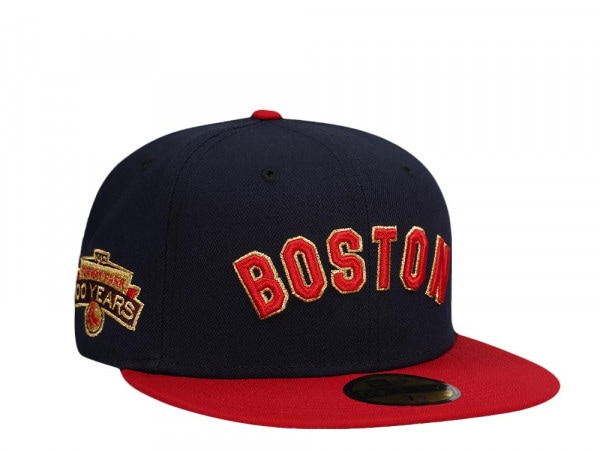 New Era Boston Red Sox Fenway Park Legendary Gold Two Tone Edition 59Fifty Fitted Cap